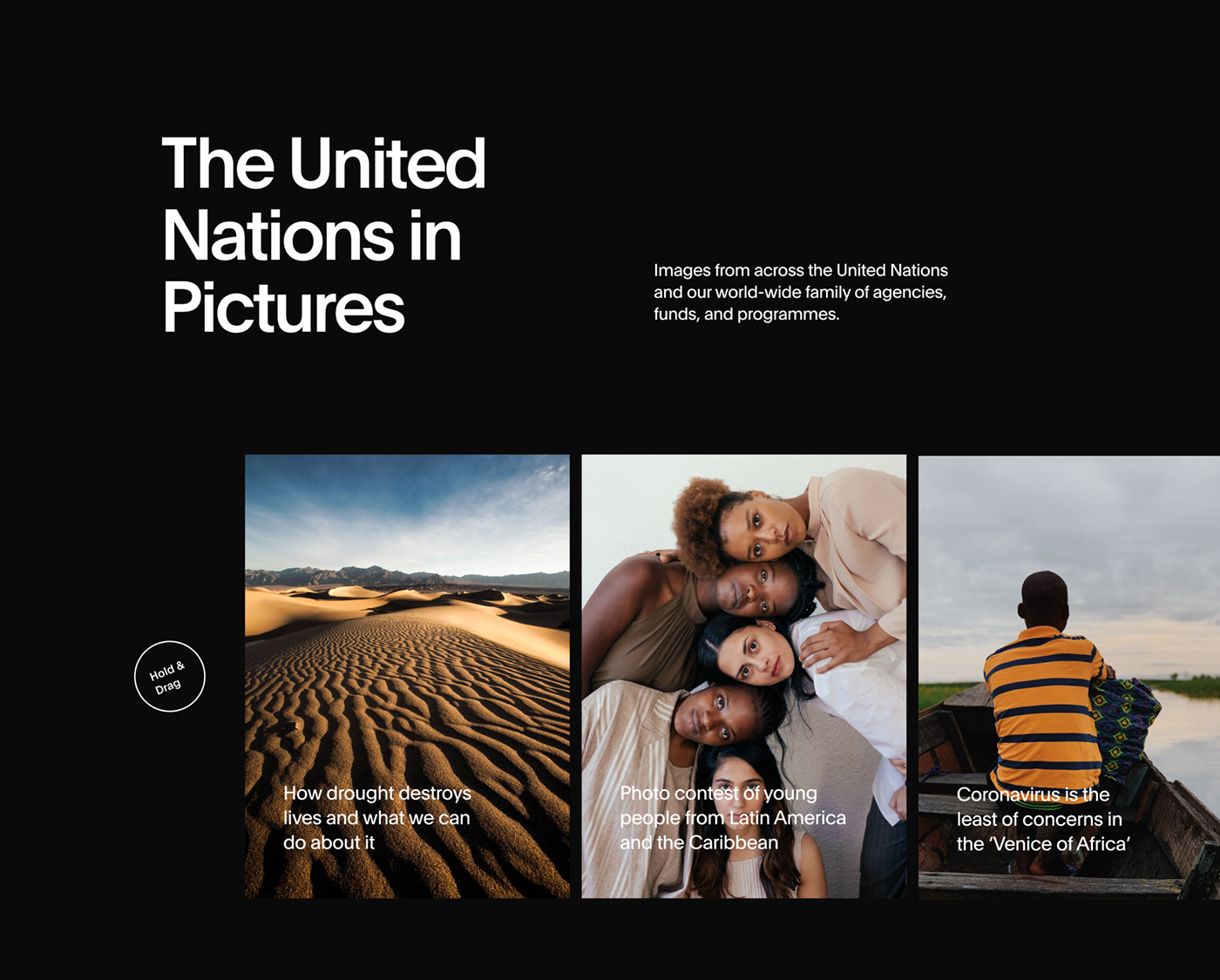corporate redesign typography   UI Unitednation ux uxui visual Webdesign Website