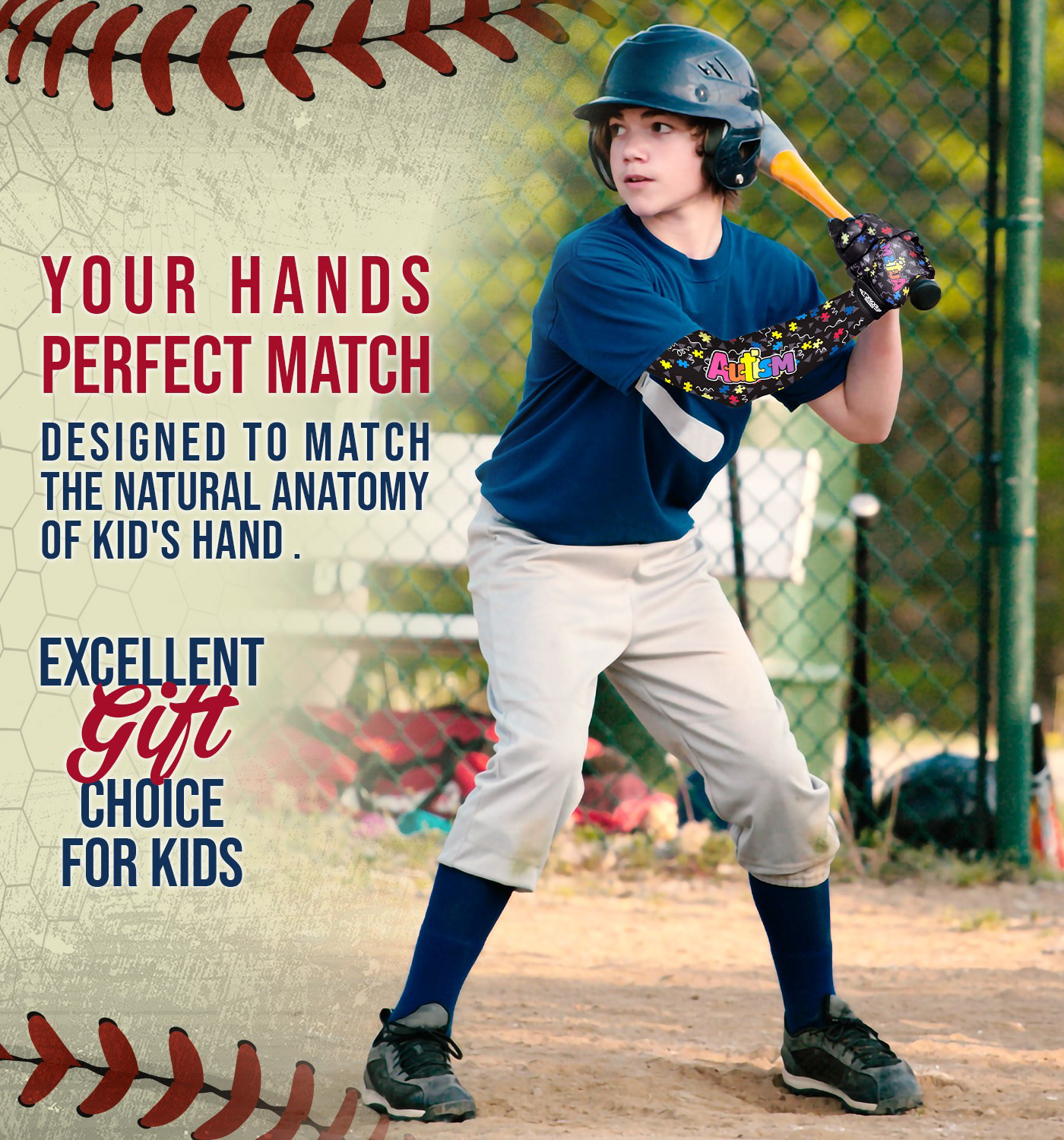 sublimation design baseball arm sleeves batting gloves