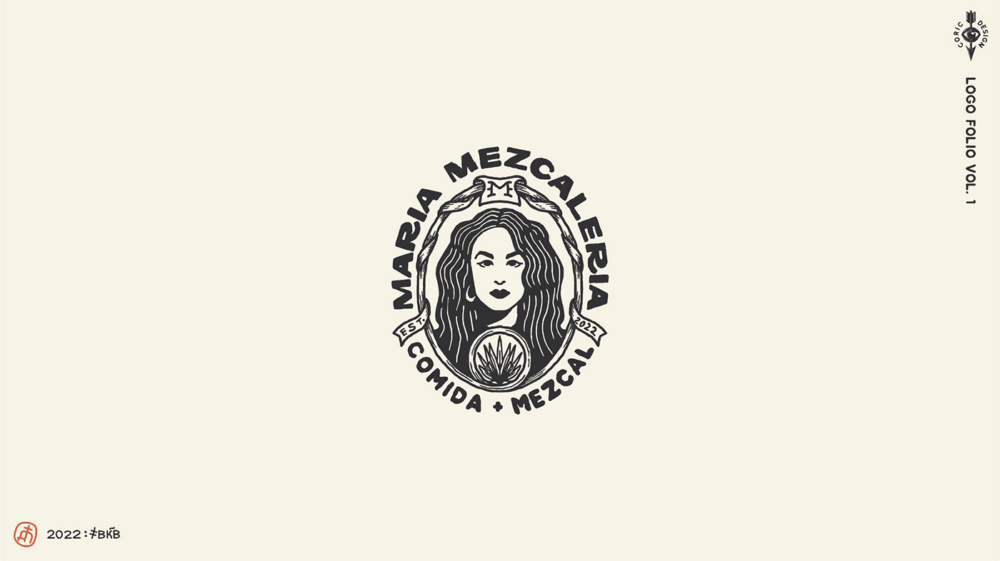 Logo Design for an authentic Mezcal Restaurant in Texas