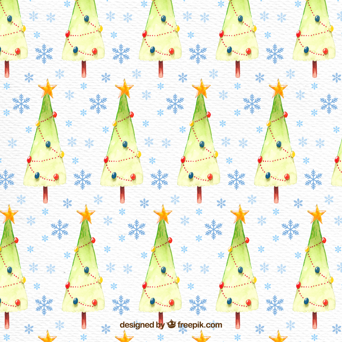 Christmas December holidays watercolor frame card pattern seamless