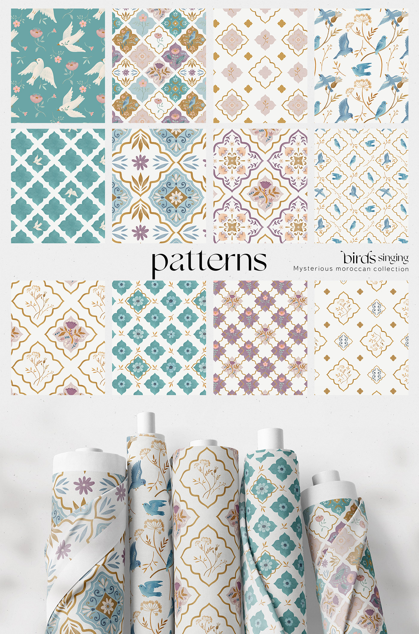 Arabesque arabic design Digital Art  Fashion  Moroccan pattern ramadan surface design textile