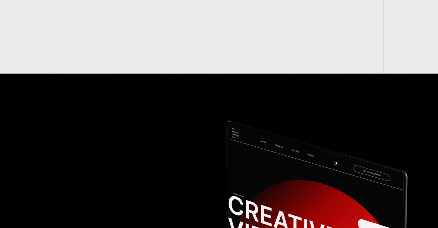 Website UI/UX Responsive landing page Web Design  Figma adaptive design user interface portfolio