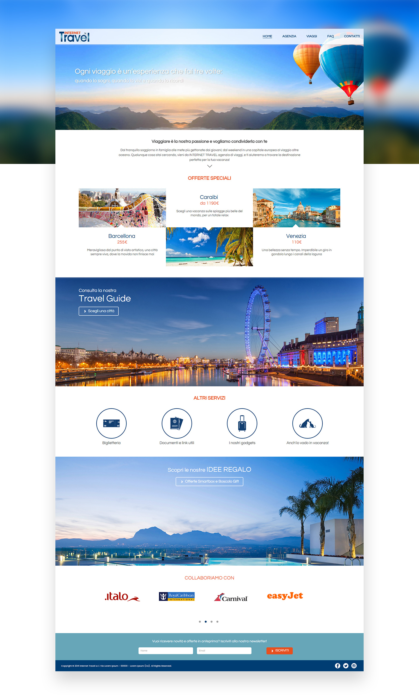 UX design Responsive css HTML Web Travelling travel agency Web Design  Mockup ui design