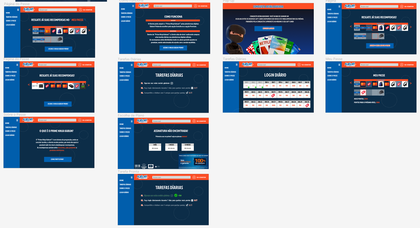 gamification design Project Figma