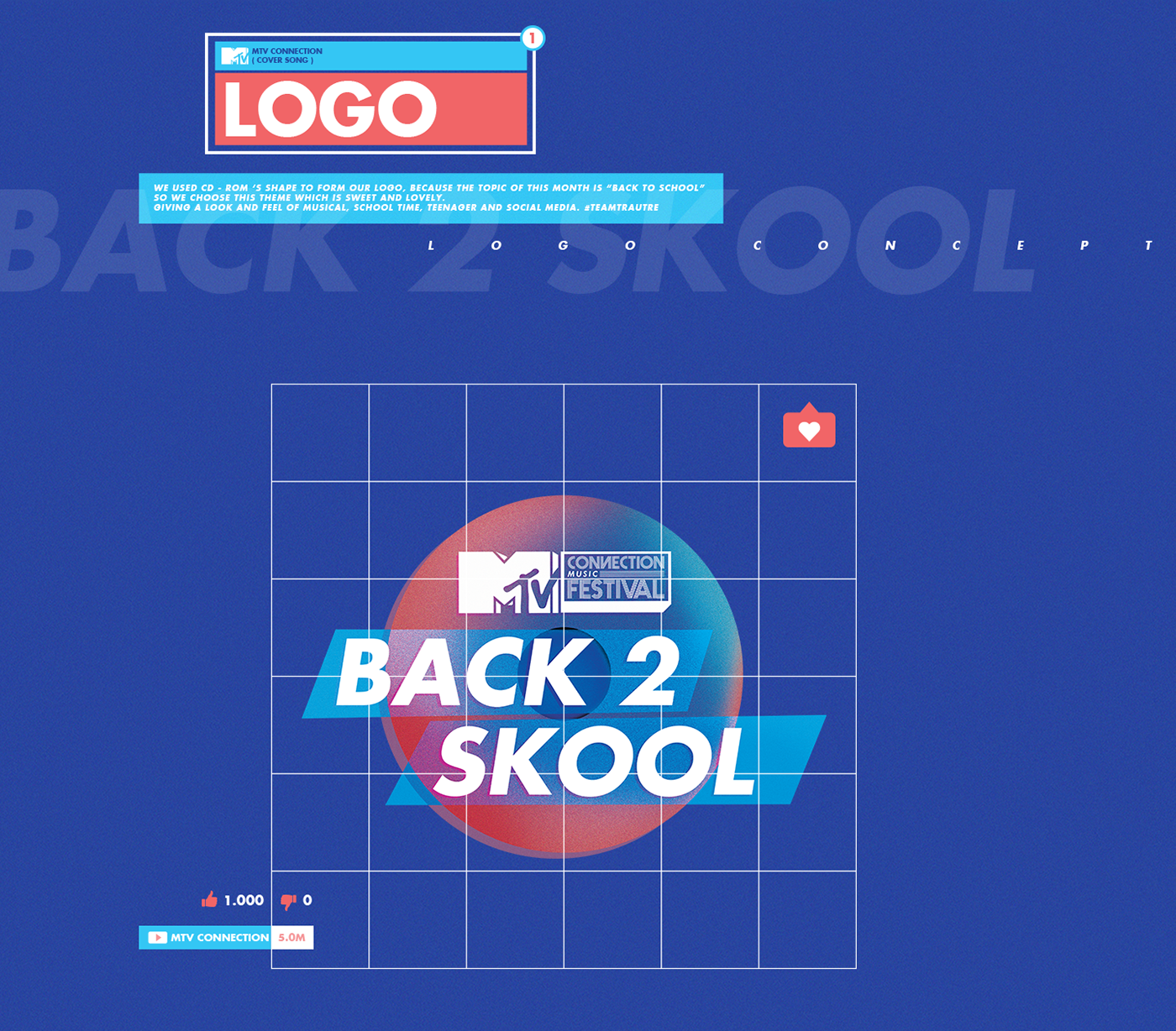 Mtv MTV Vietnam OBB music show broadcast packaging c4d Event music back to school motion