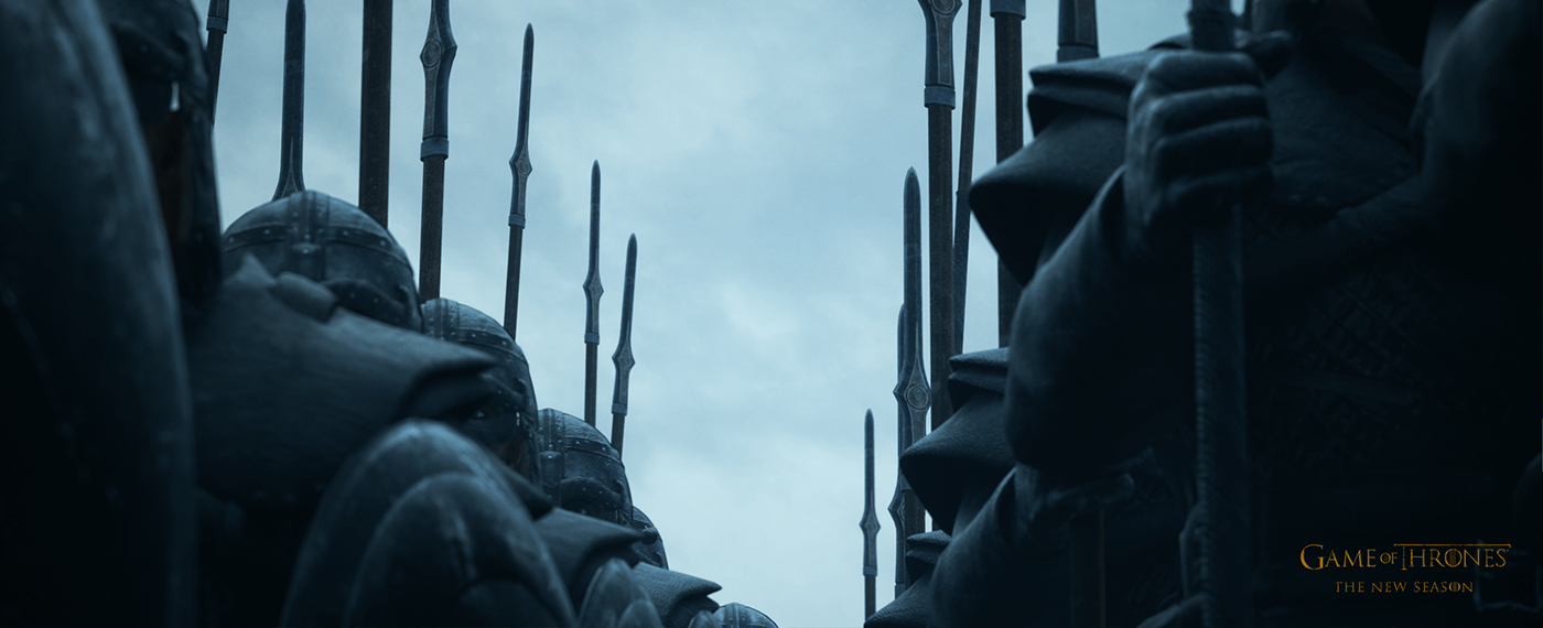 3D after effects animation  cinema 4d Game of Thrones motion graphics  Render UE4 Unreal Engine