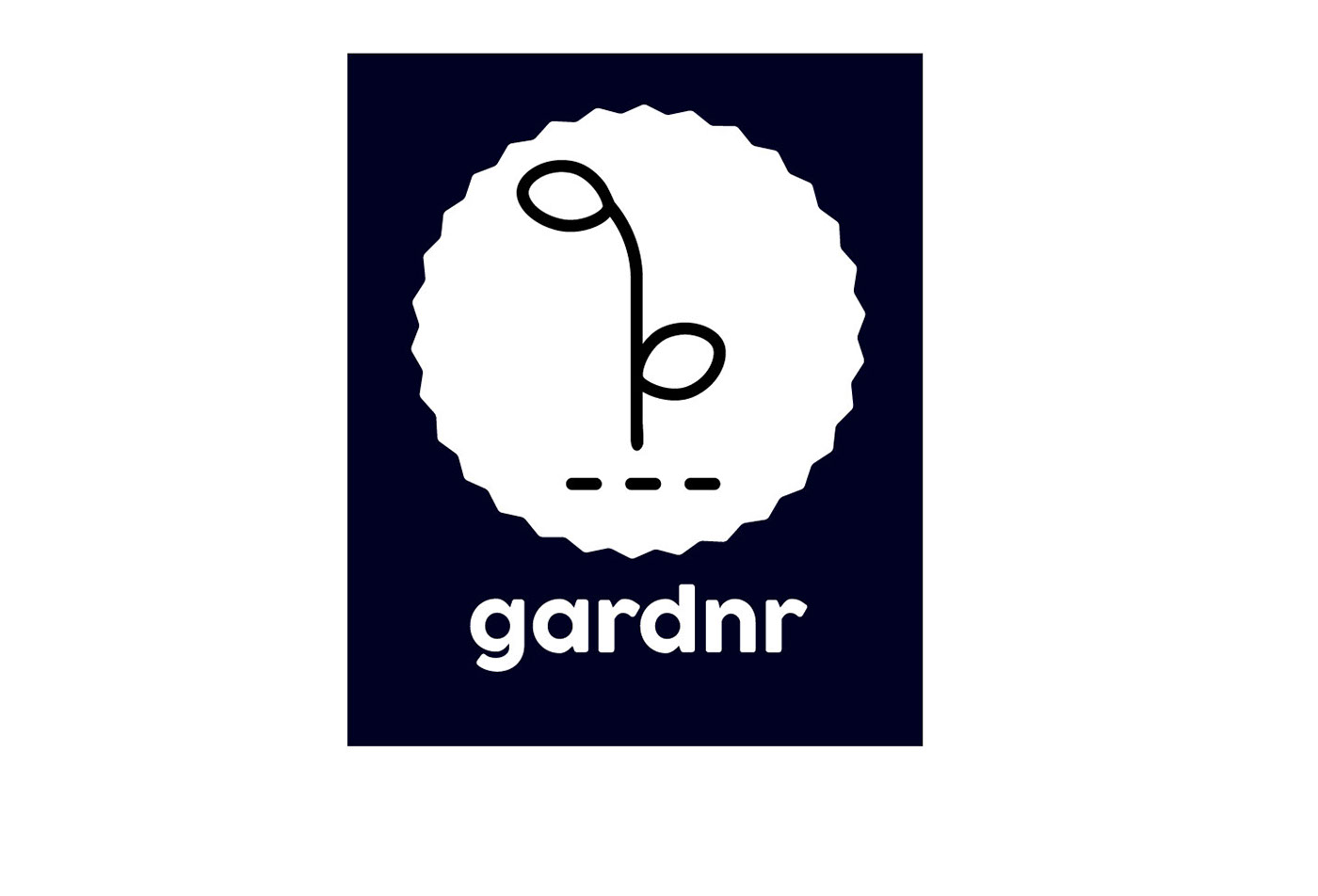solar Plant logo Icon garden