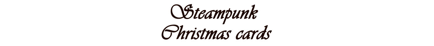 card card design Card Print christmas card christmas illustration FABULOUS CHARACTERS Holiday decor ILLUSTRATION  post-card stampunk