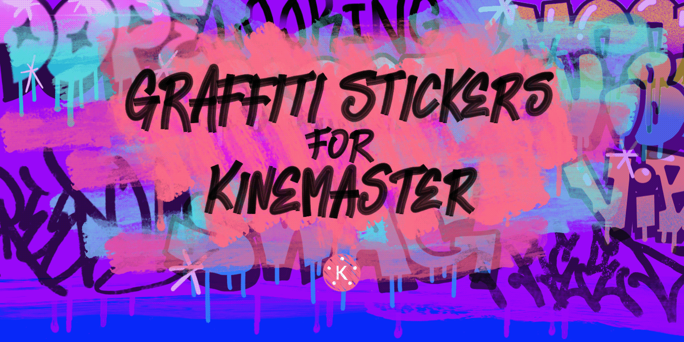 animated stickers animation  Graffiti kinemaster lettering motion graphics  sticker pack stickers ui ux gif