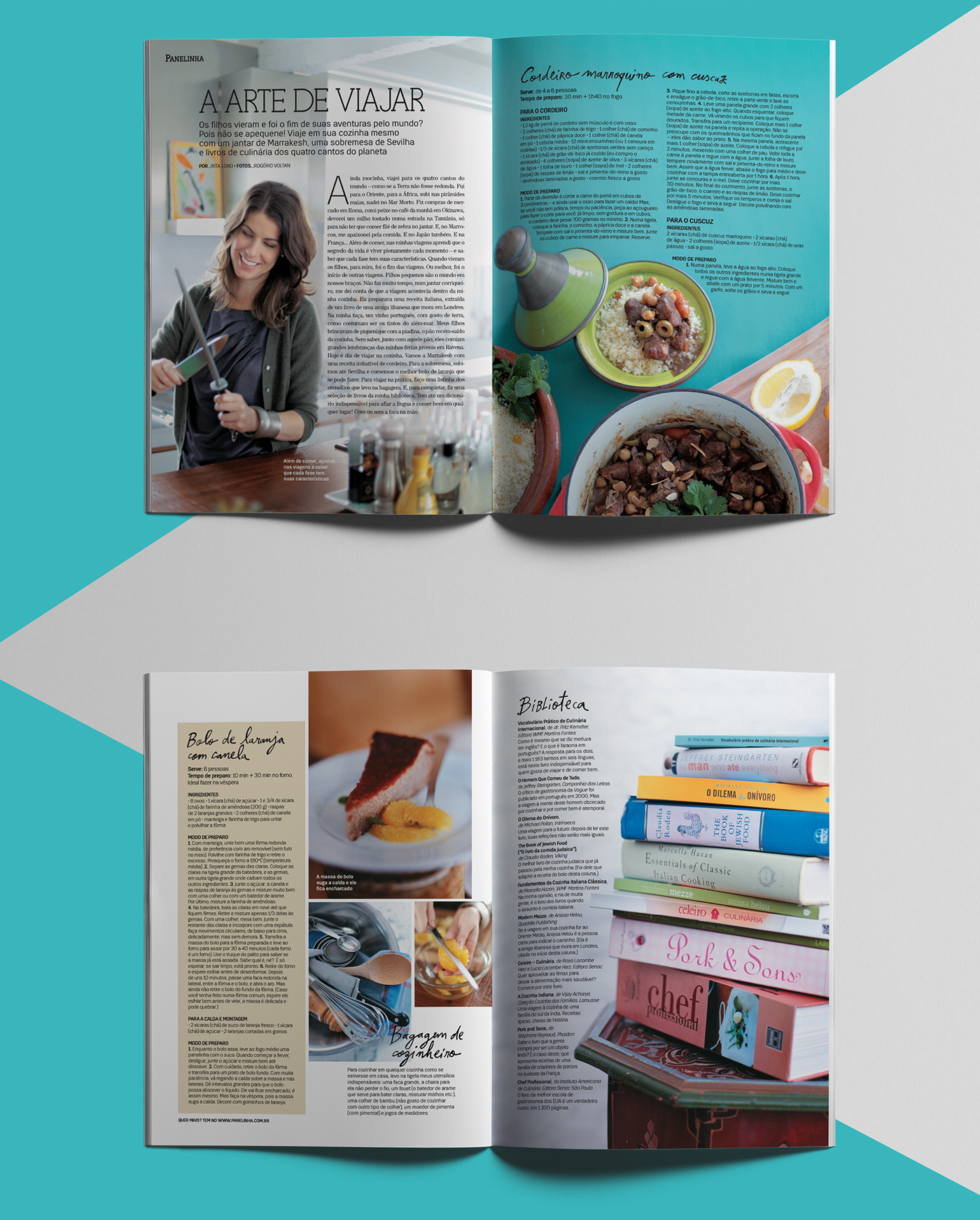 viagem culinária magazine revista Culinary Travel lola woman editorial design  Rita Lobo