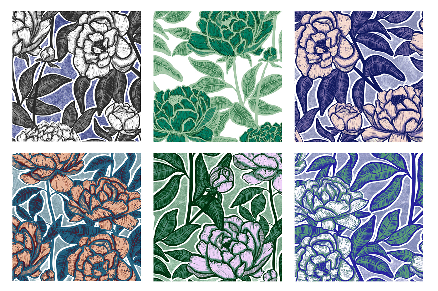 pattern textile fabric print Flowers Drawing  artwork Digital Art  ILLUSTRATION  Fashion 