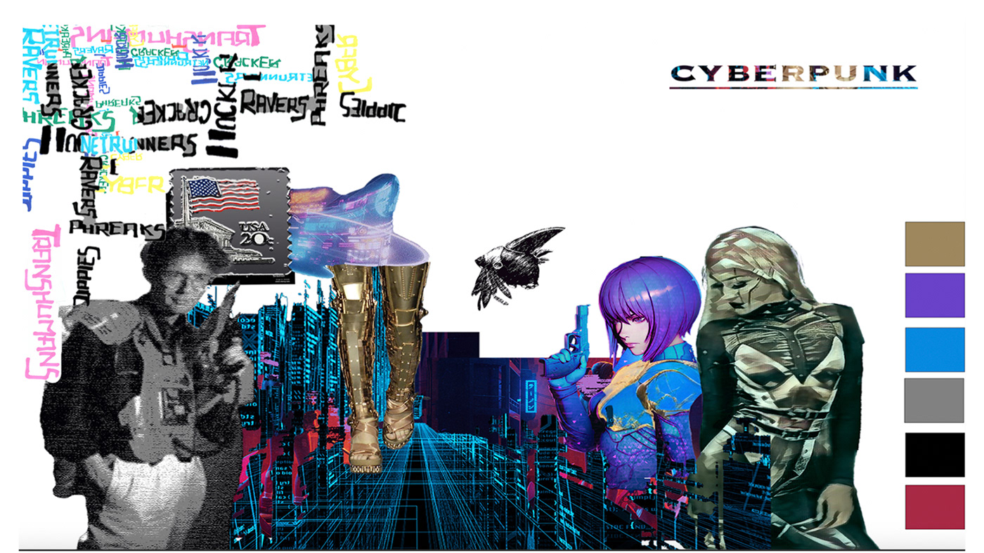 Hanfu Cyberpunk punk design Fashion  fashion design fashion mashup