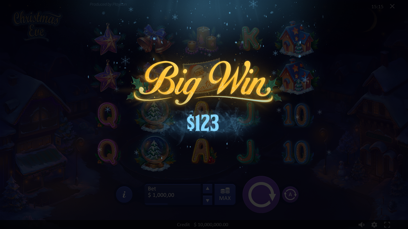 Christmas x-mas Slots gambling GUI