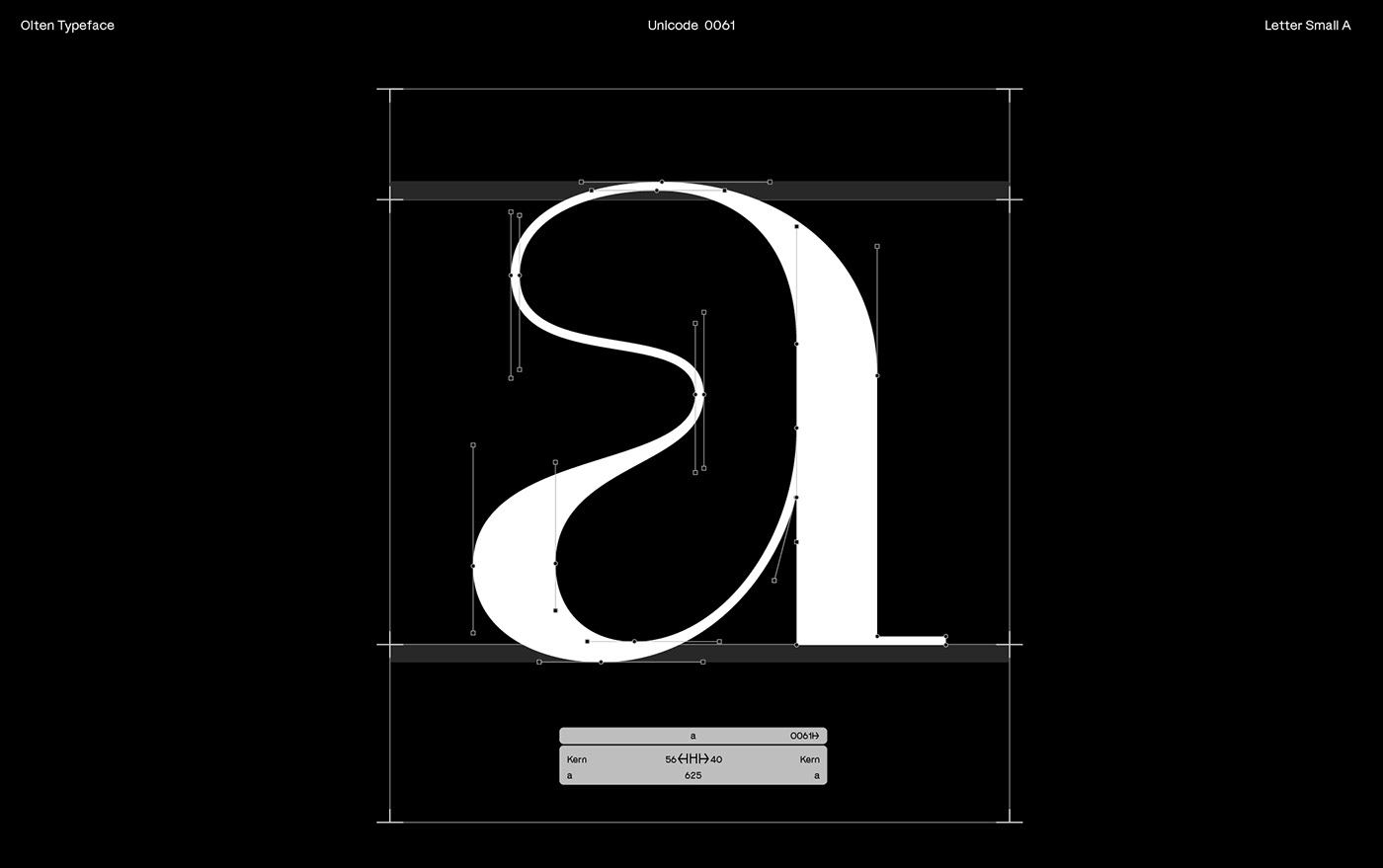 elegant font olten serif Typeface contrast Display glyphs graphic design  type design