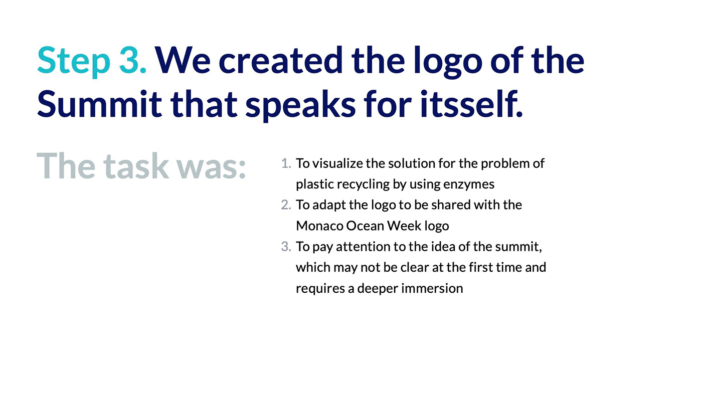 Anymation Brand Design branding  Ecology identity Monaco plastic visual identity website development