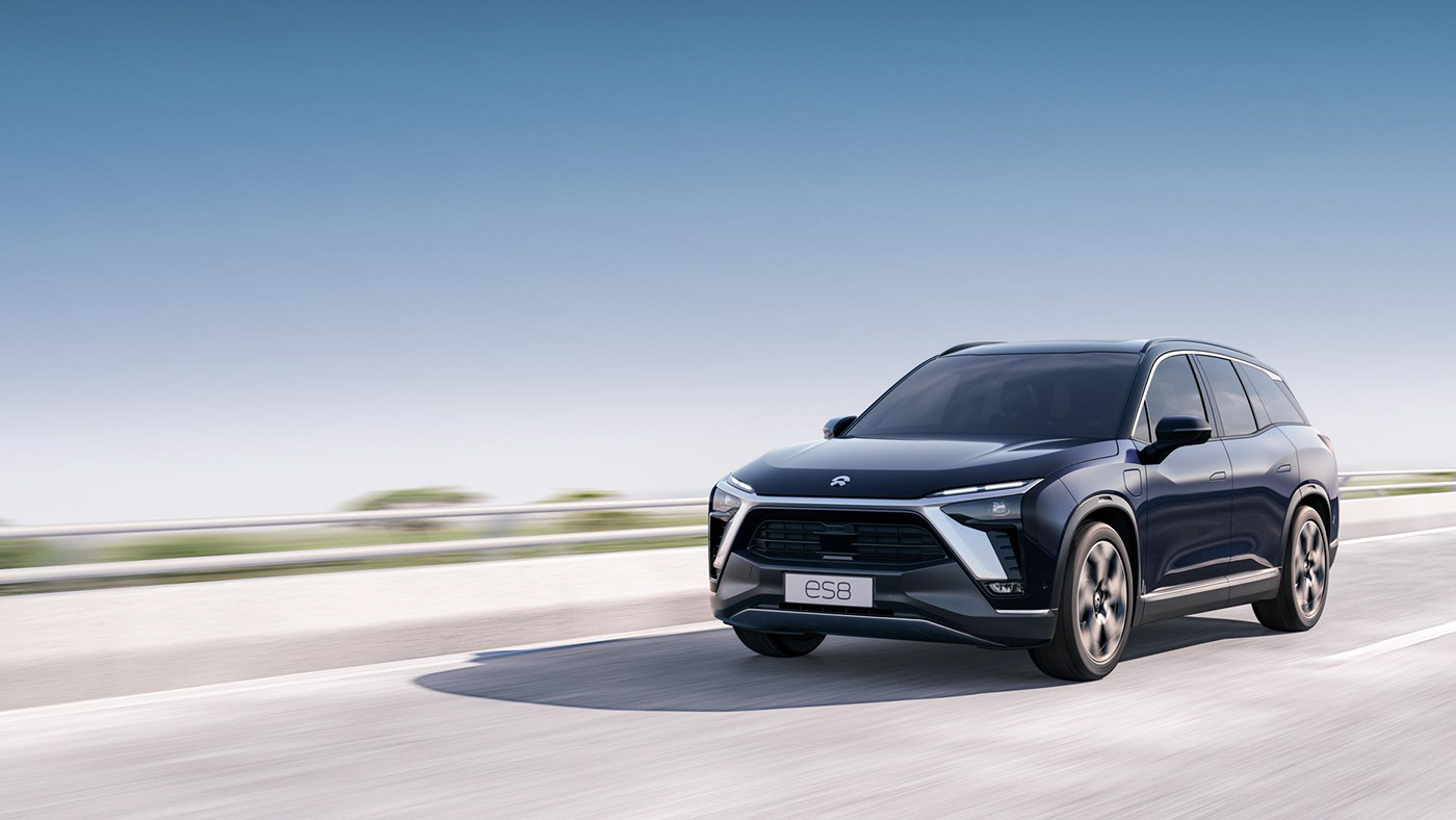 Advertising  Automotive design car design CGI electric vehicle exterior Interior nio Render visualization