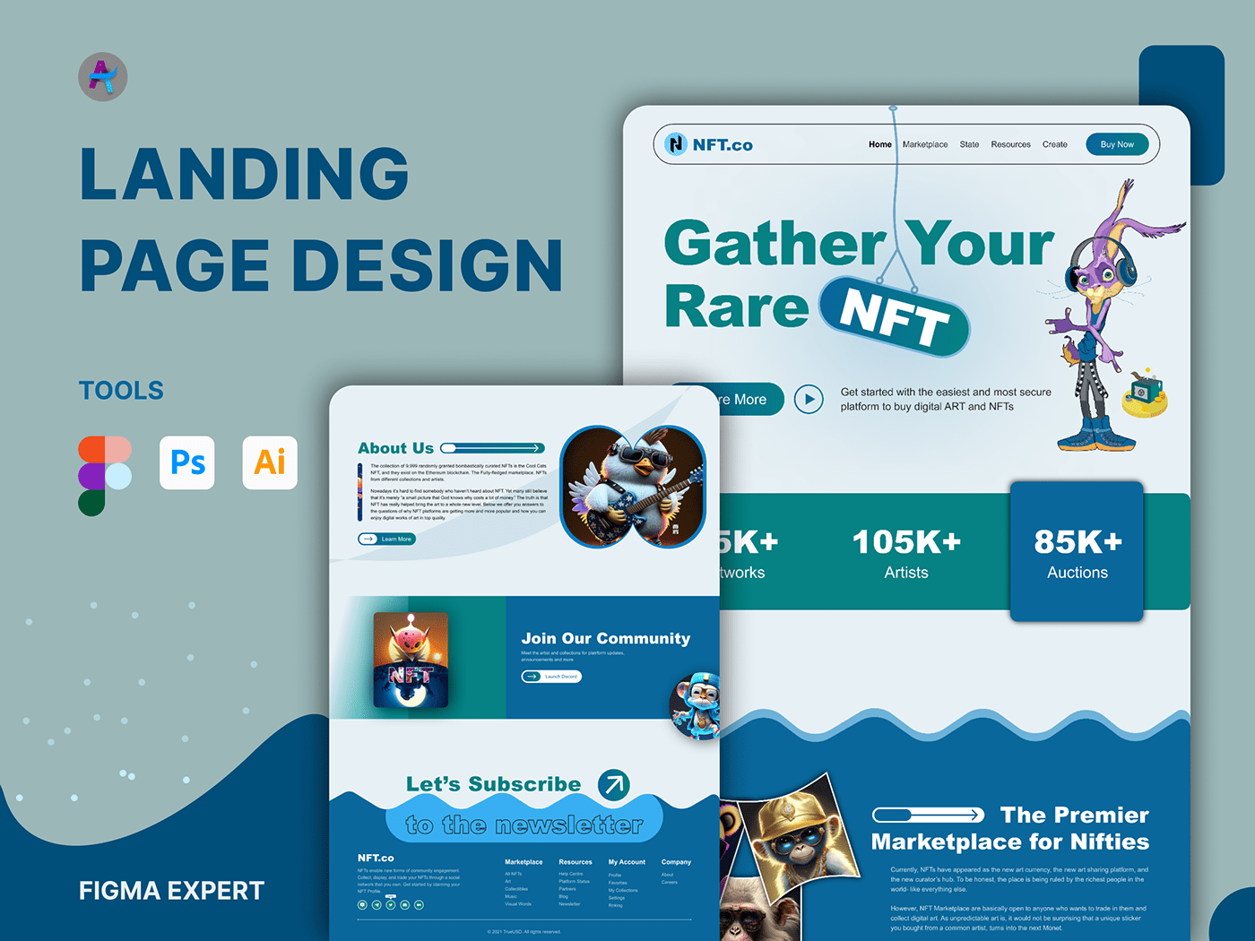 best best landing page Figma figma design Web Design 