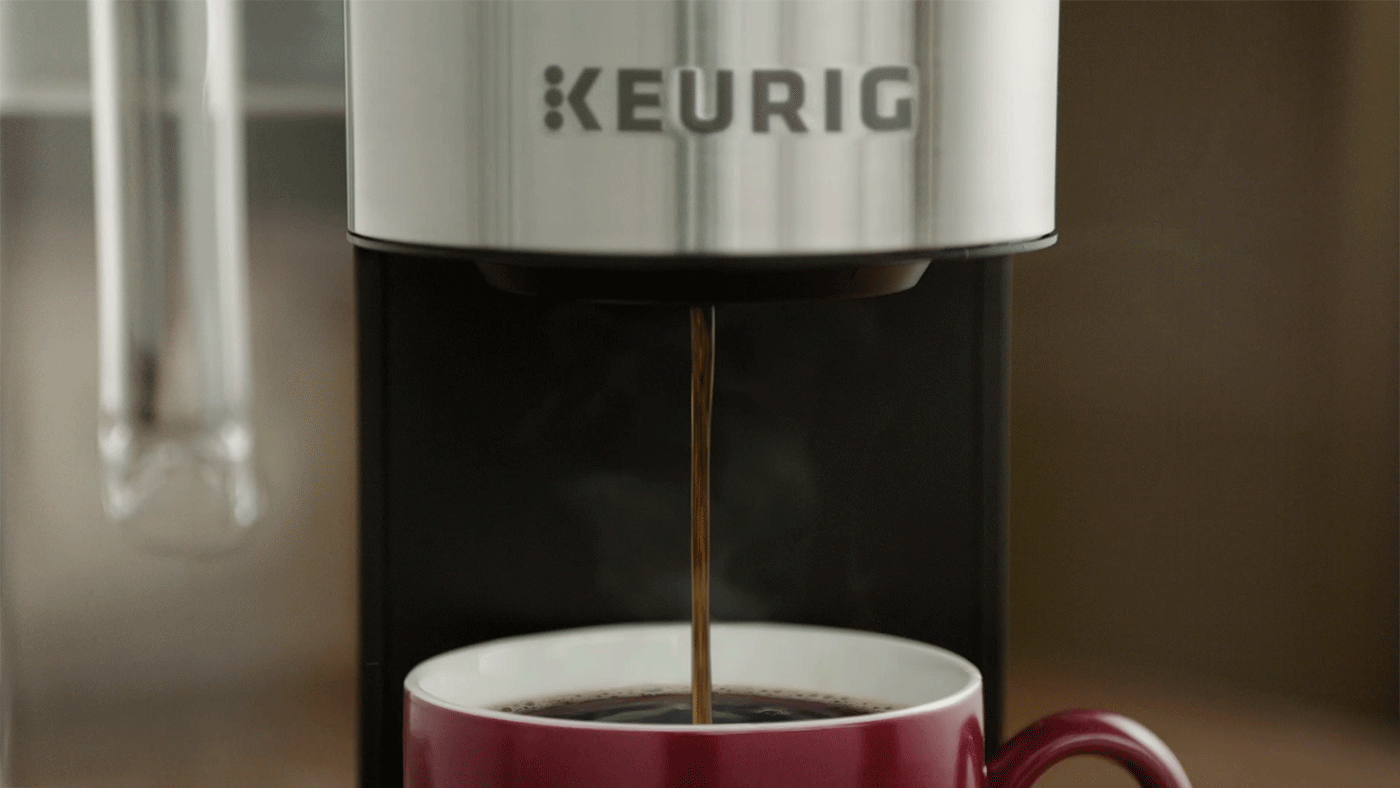 ad brand branding  Coffee effect keurig Magic   pods Transformation
