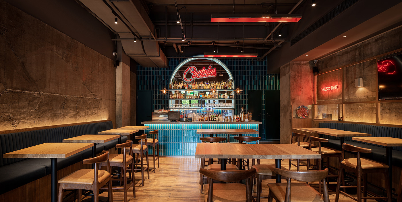 bar Bar Design china hcreates interior design  QSR restaurant design shanghai