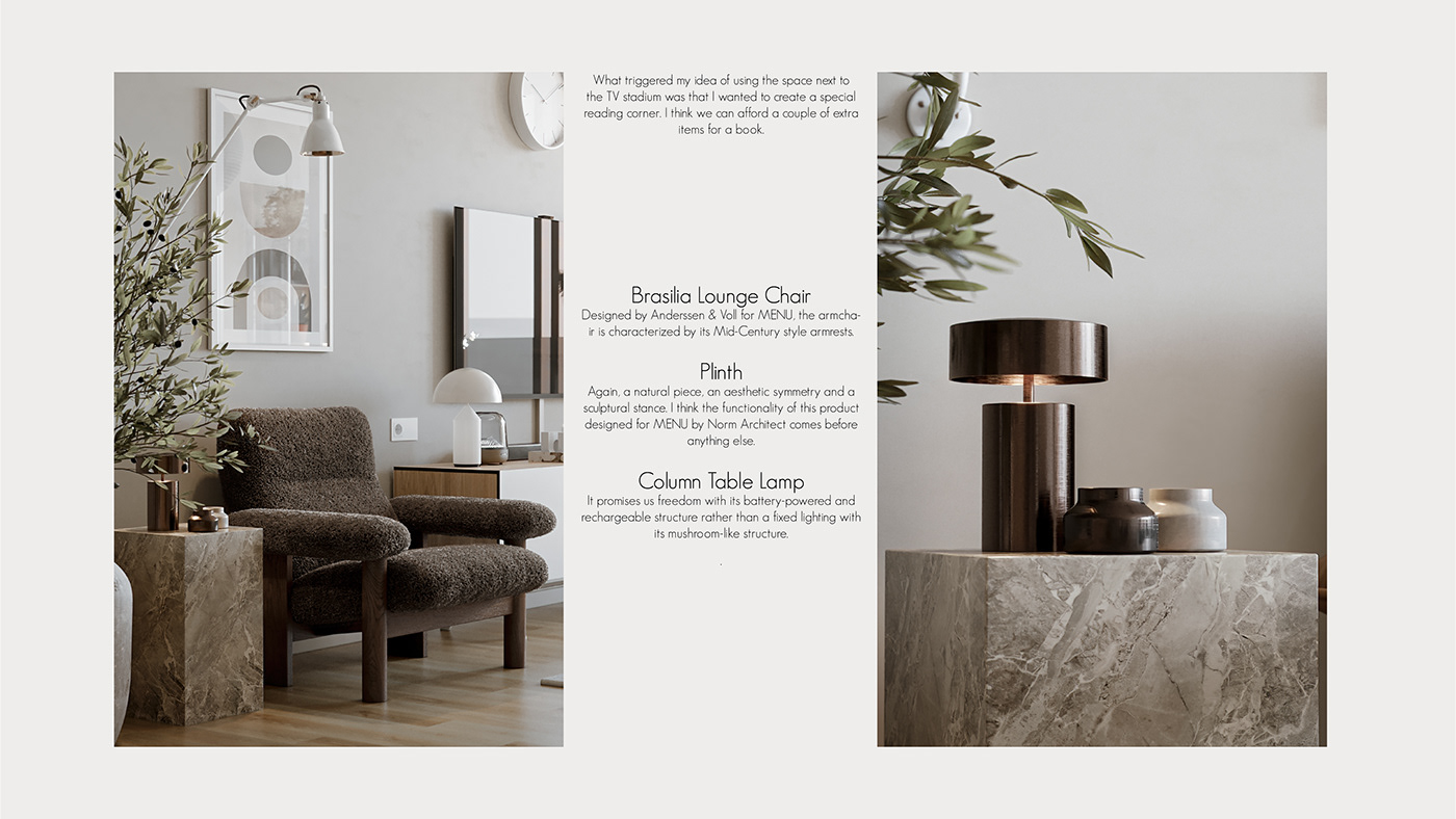 architecture Blog branding  design Interior lifestyle Minimalism modern Render visualization