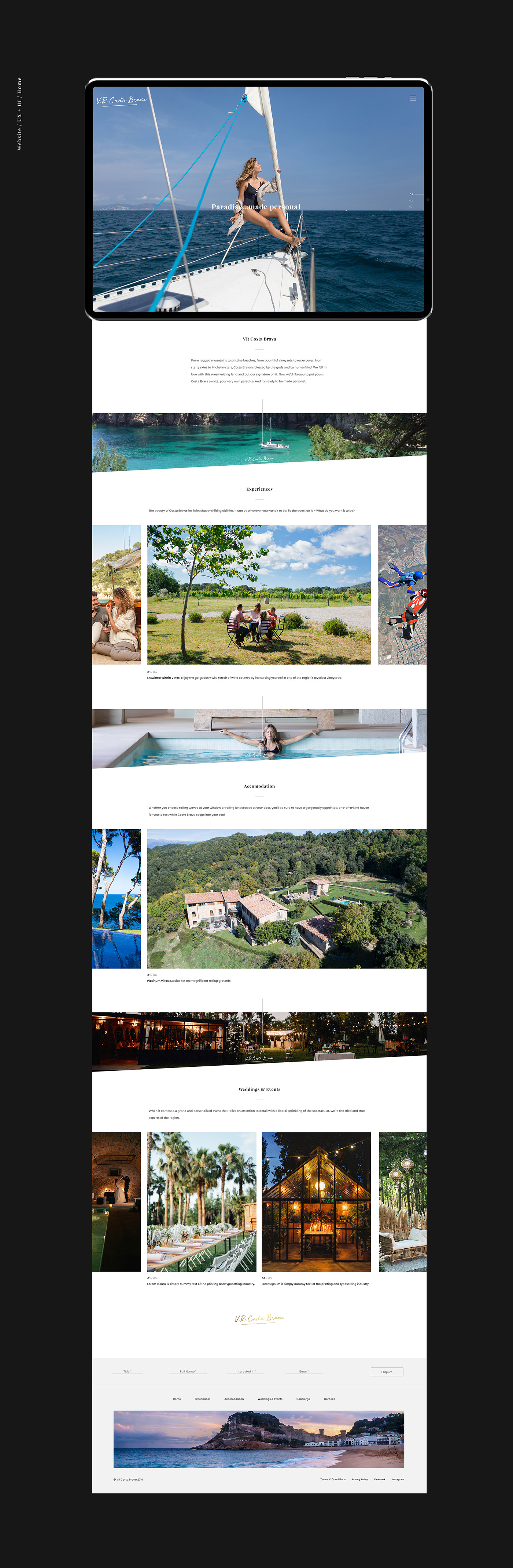 branding  Travel luxury design Web Design  ui design brand launch