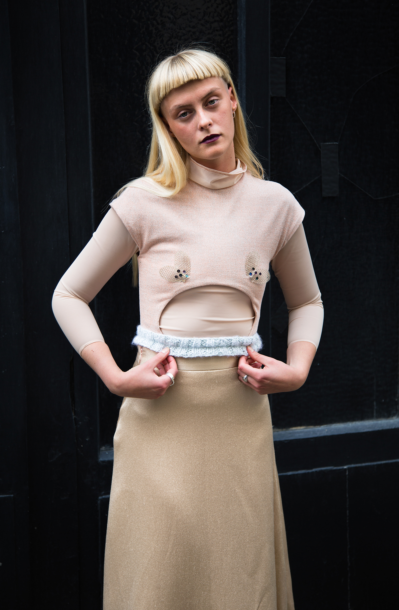 photoshoot girl Paris Jerome Gaussein model fashion design