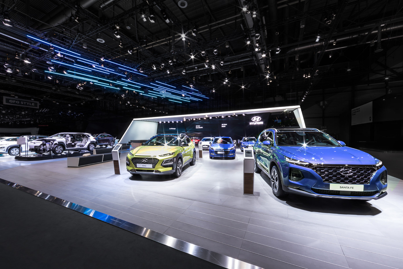 booth Geneva Gims  gims 2018 Hyundai Stand messestand Motor show