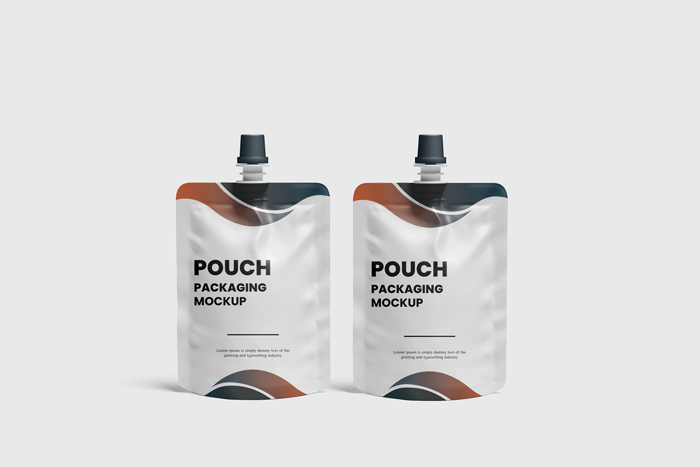 Pouch Mockup psd Packaging product design  brand identity