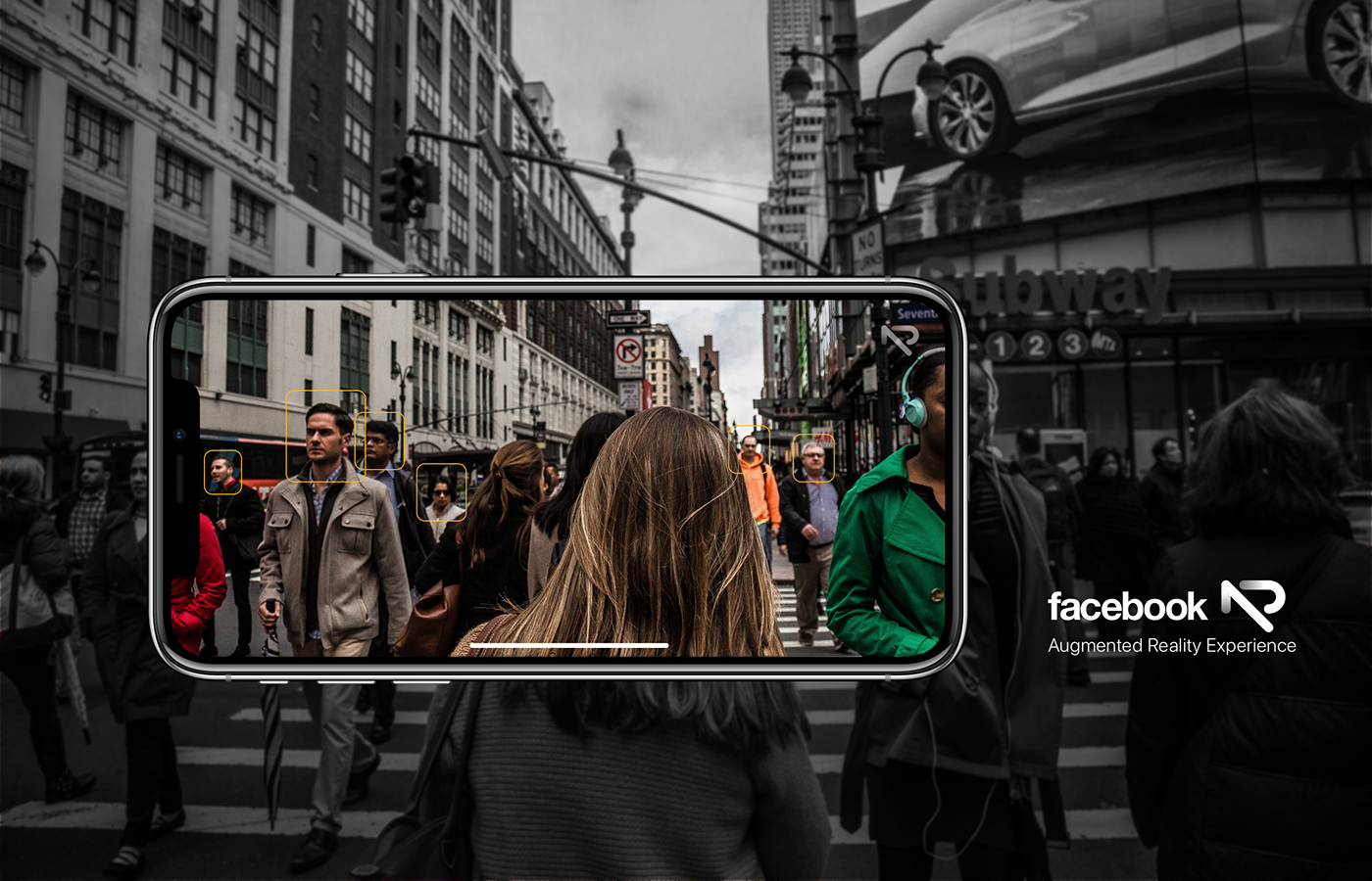 facebook AR augmented reality UI ux app ios crossplatform fb