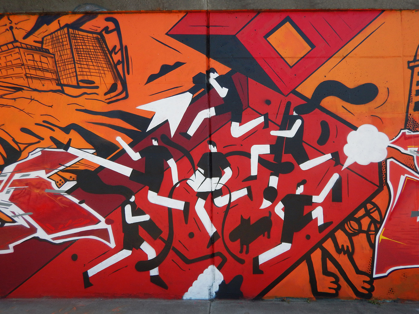 artwork Graffiti ILLUSTRATION  Mural painting   spray streetart Urbanart wall