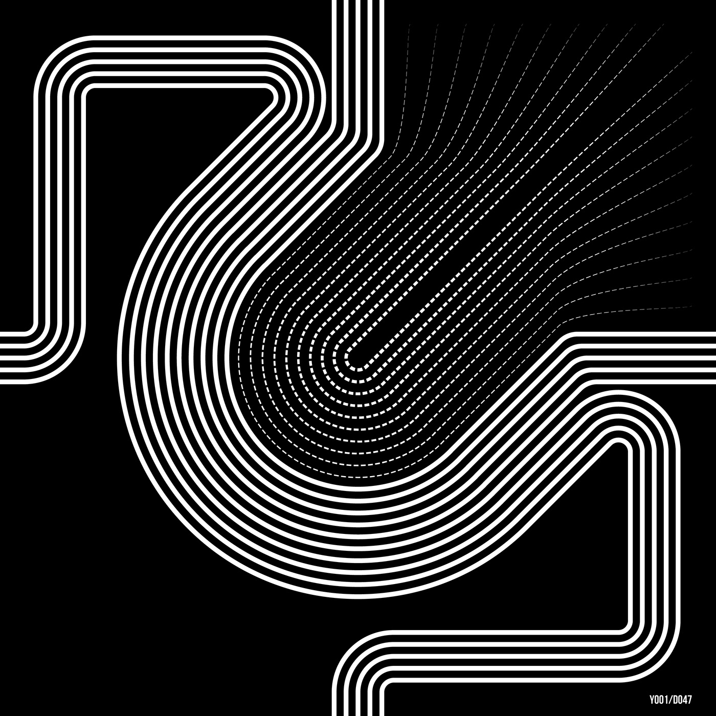 connect vector opart geometric stripes lines illusion op art optical optical illusion