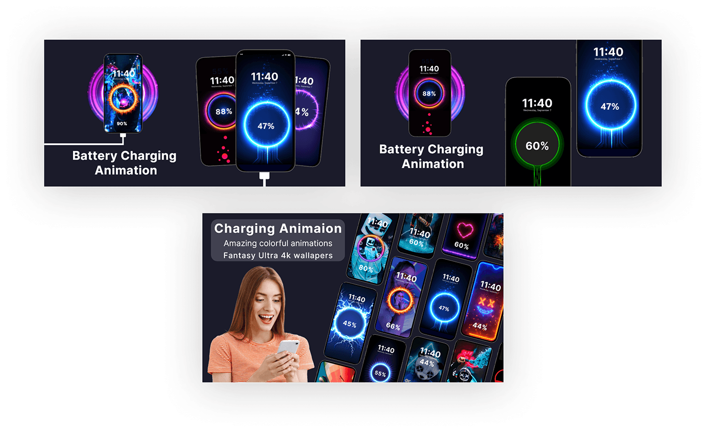 battery charging animation pro charging animation