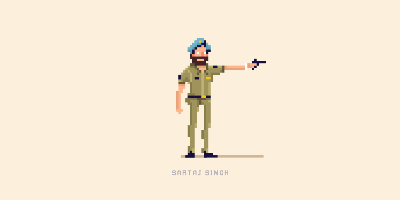 Sacred Games ~ Pixel Art Characters on Behance