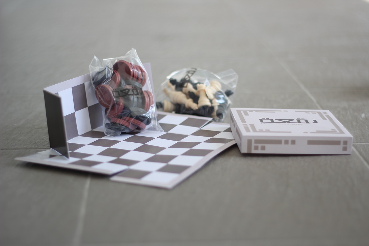 Packaging chess checkers board games package Bahrain