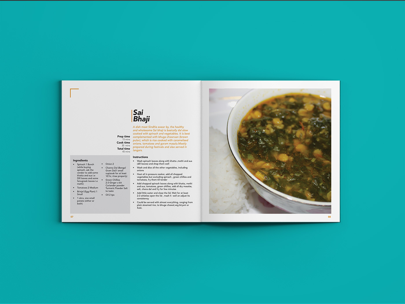Cook Book Sindhi food