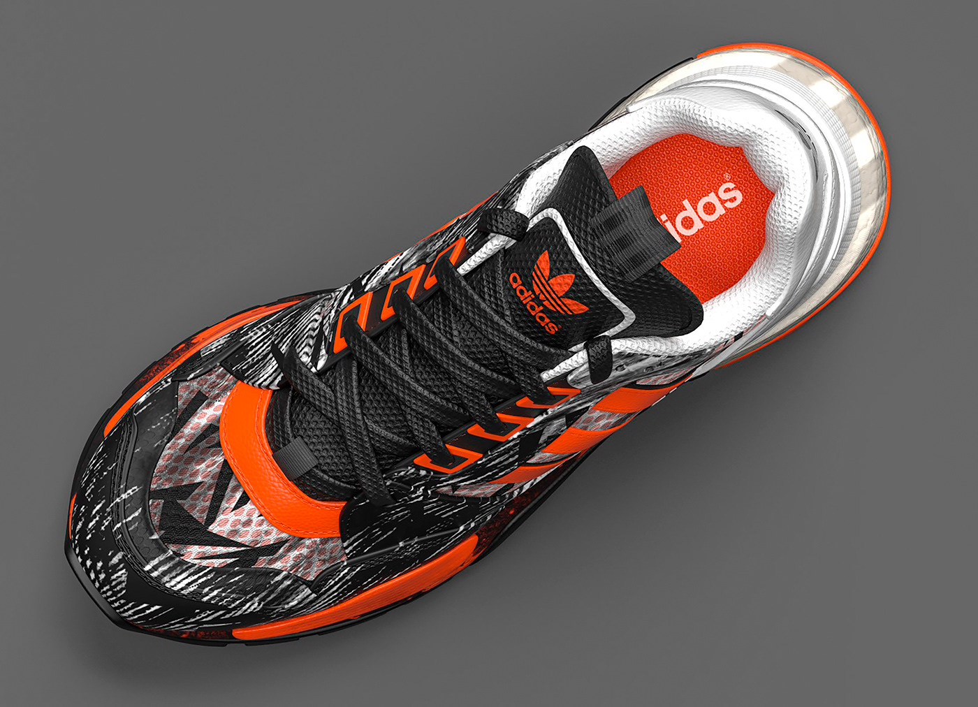 3D 3d modeling adidas blender3d CGI footwear design Render shoes Substance Painter