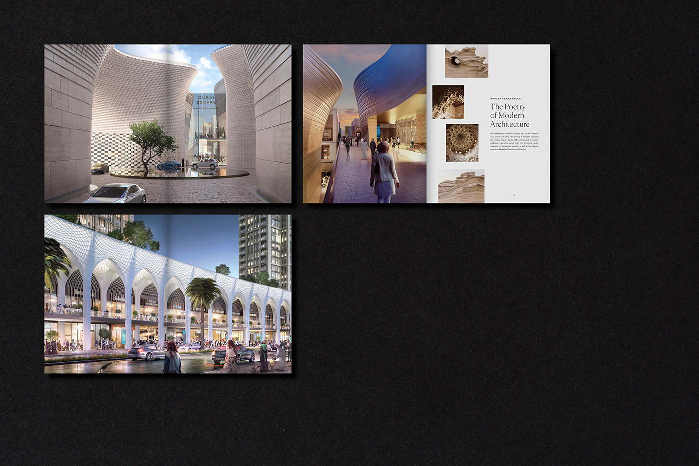development residential developer print brochure book dubai UAE Emaar property