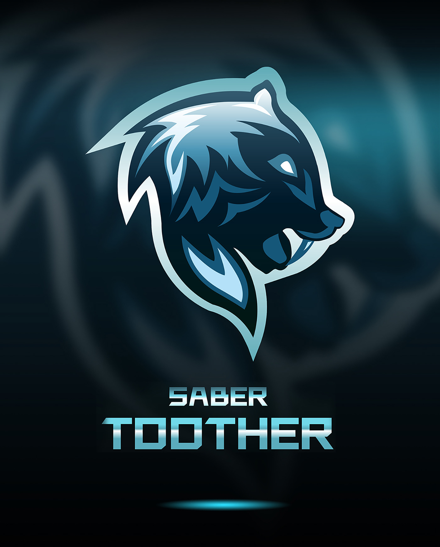 Gaming logo tiger