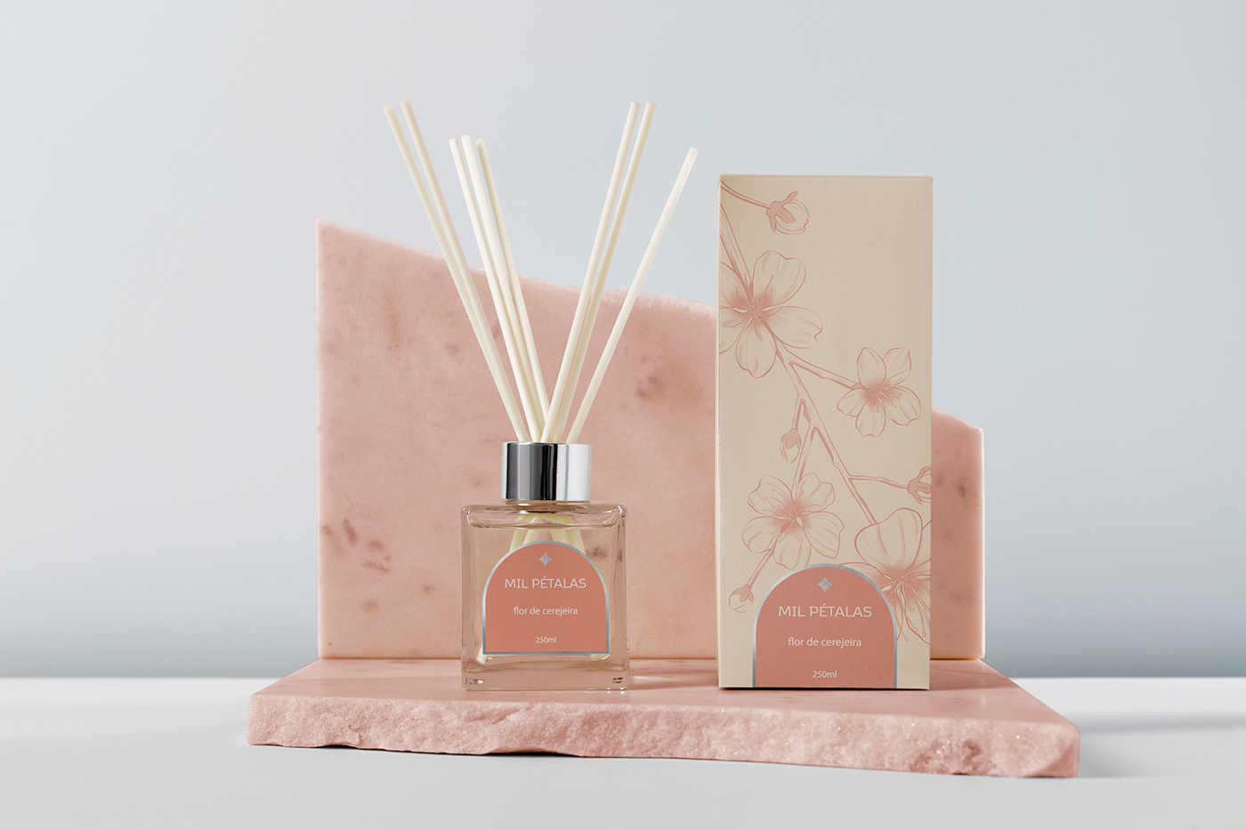 candle embalagem illustrated packaging ILLUSTRATION  Ilustração Packaging packaging design packaging illustration reed diffuser