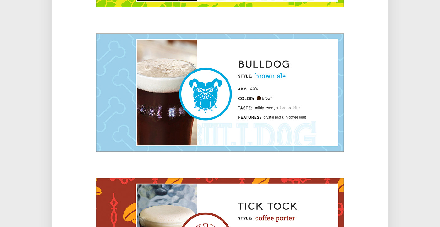 brewery beer restaurant Website ui design Webflow cms craft beer Pizza indiana