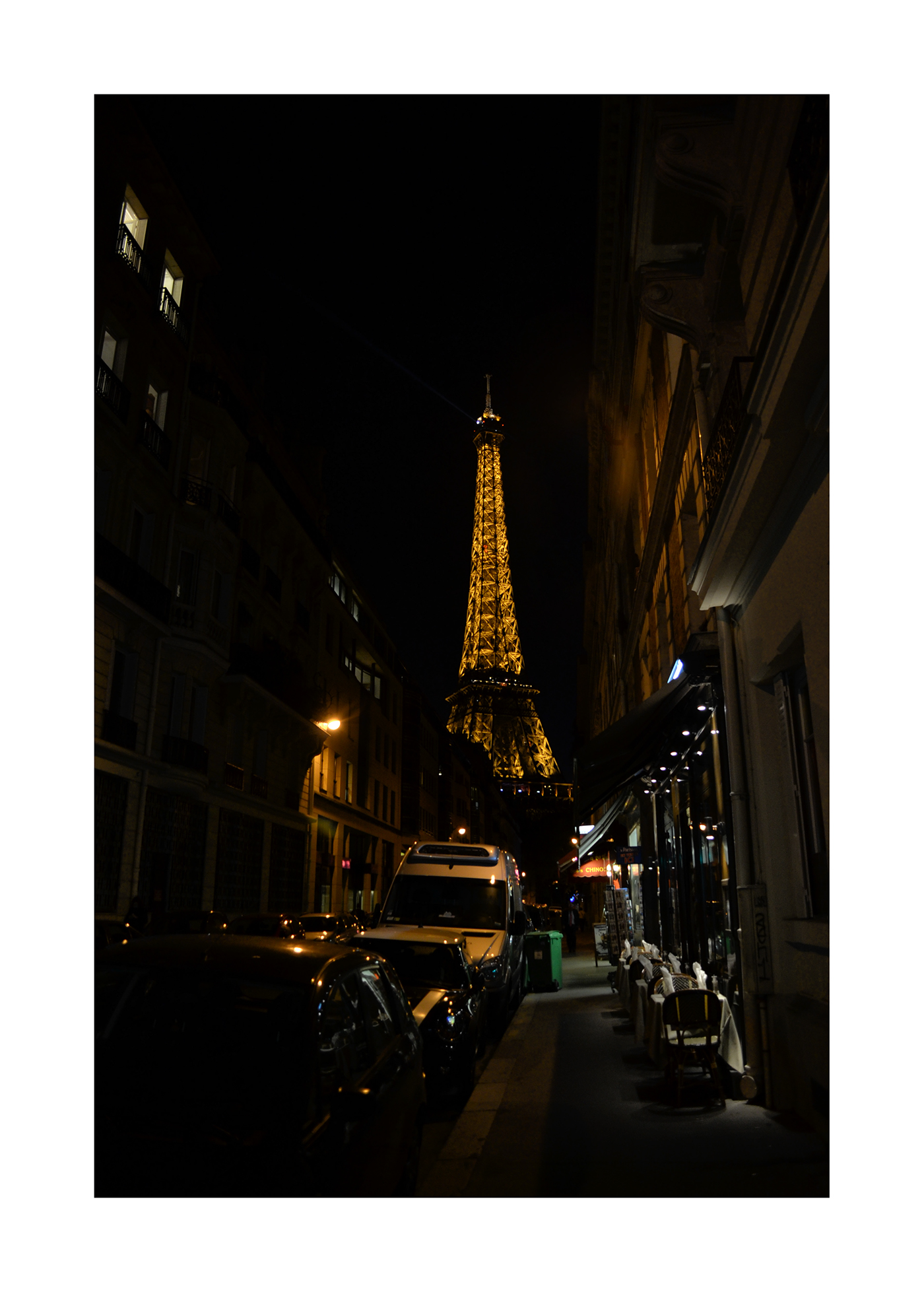 torre Eifel Paris noche
