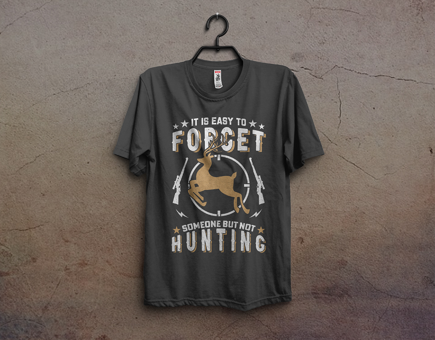 Hunting T-shirt Design Deer Hunting hunter Hunting T-Shirt Design vector Graphic Designer brand identity