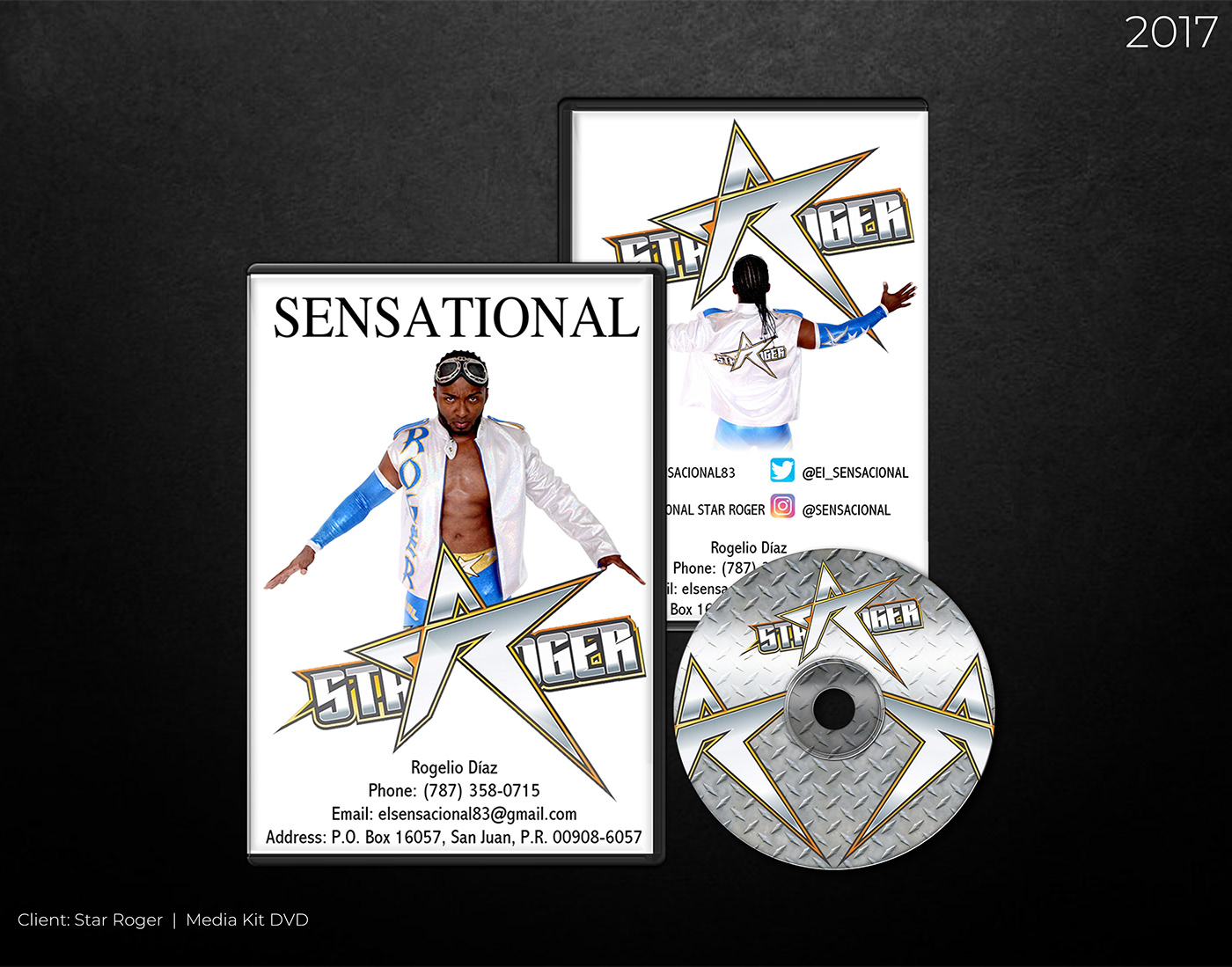 graphic design  Photography  Video Editing Wrestling wedding Quinceanera Media Kit press kit dvd cover DVD