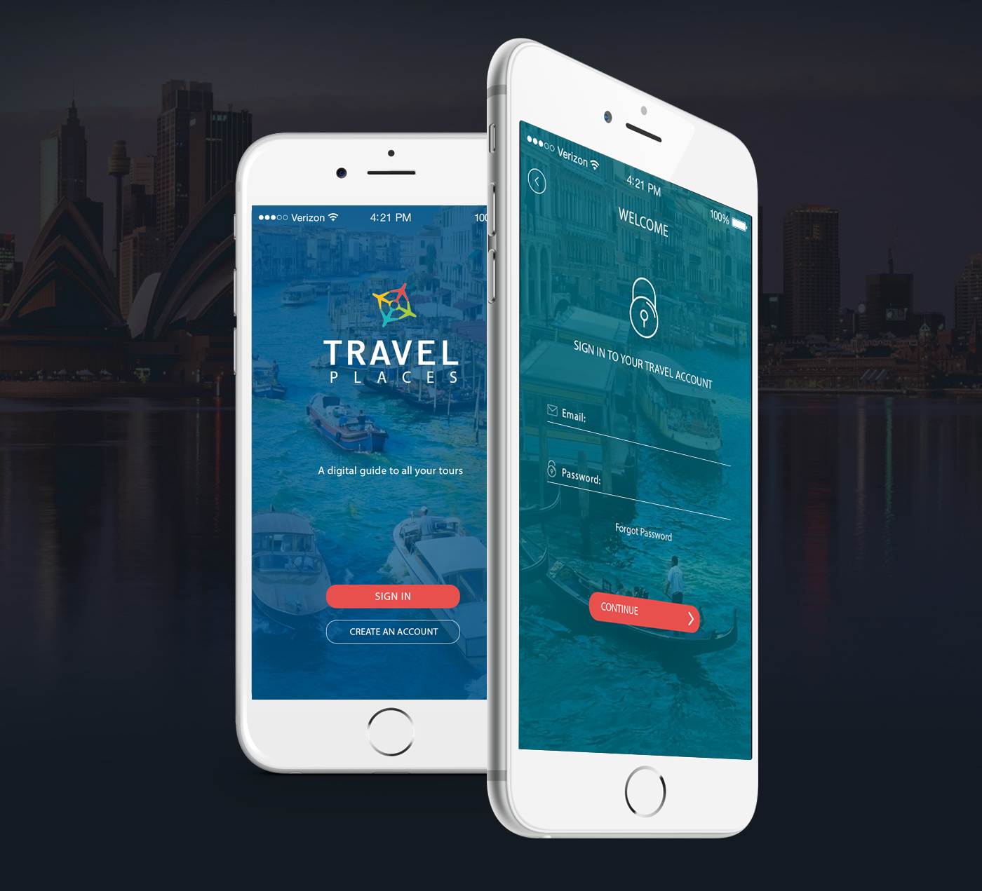 travel ideas mobile app