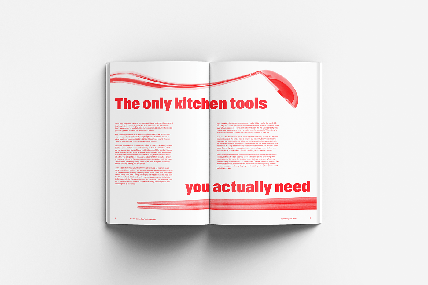 editorial Layout typography   food branding Food Magazine KITCHENWARE cooking food branding design food editorial Kitchen Tool