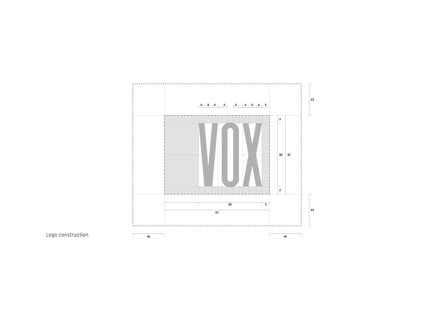 rebranding vox vox capital group brandbook brand guidelines visual identity