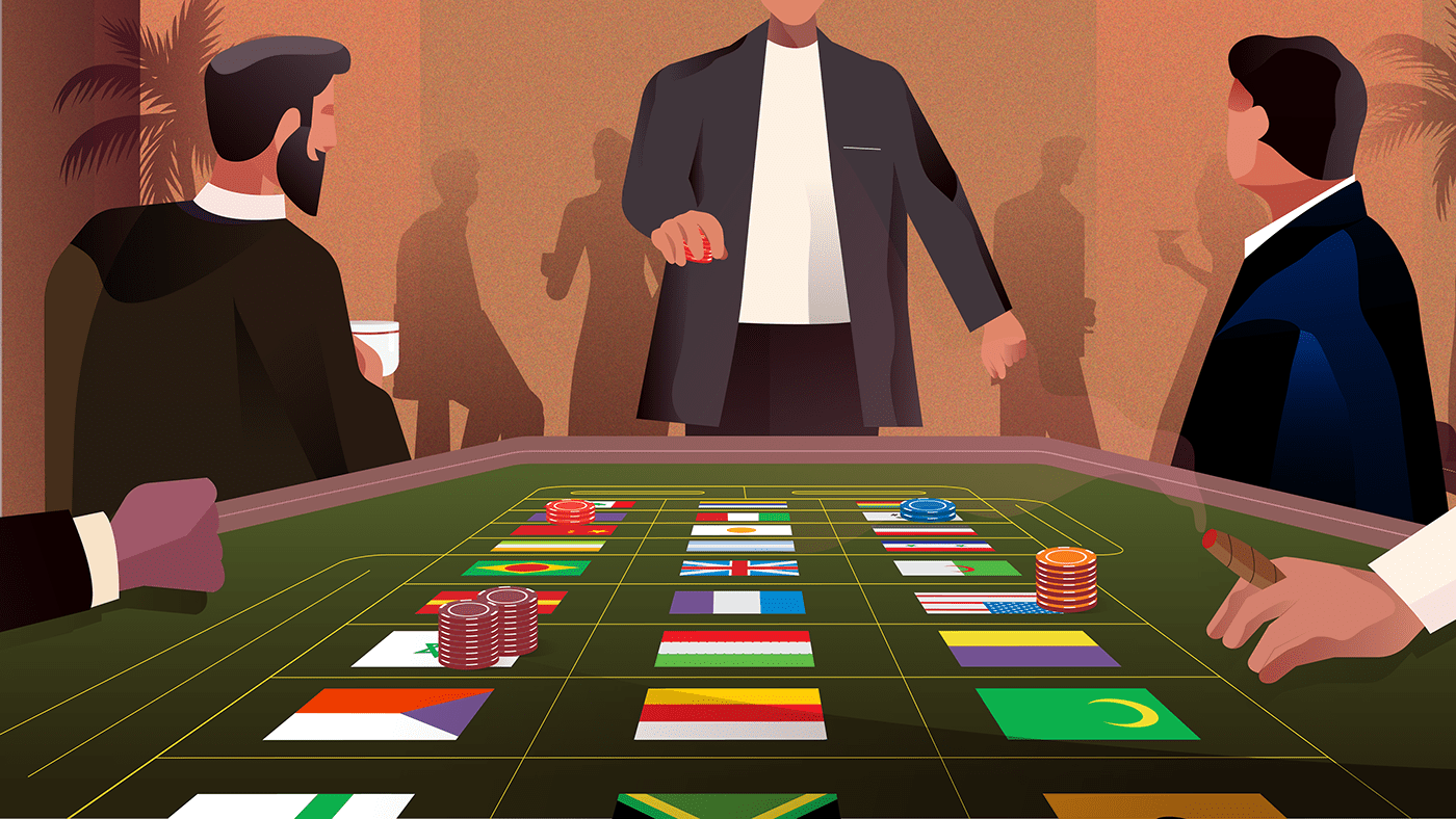 2dexplainer adobe illustrator cards casino Character design  explainer video game playing Poker vector