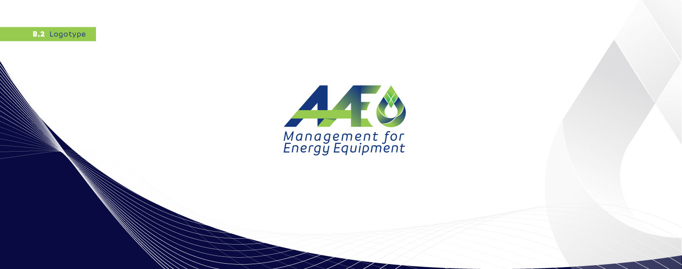 green Green Energy arabic branding  Stationery logo Logo Design business card White blue