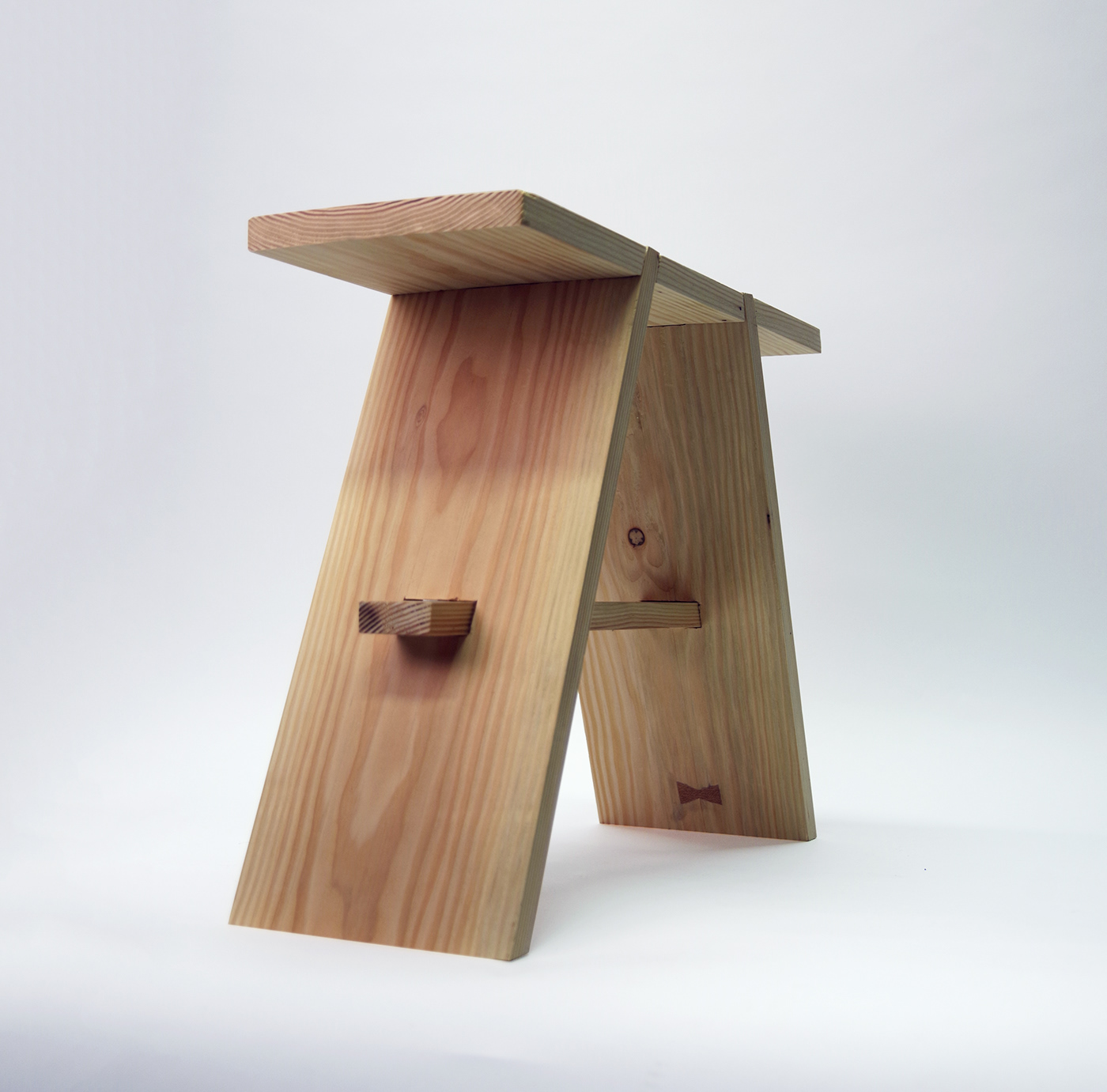 Sustainable furniture stool wood minimalist New Nordic