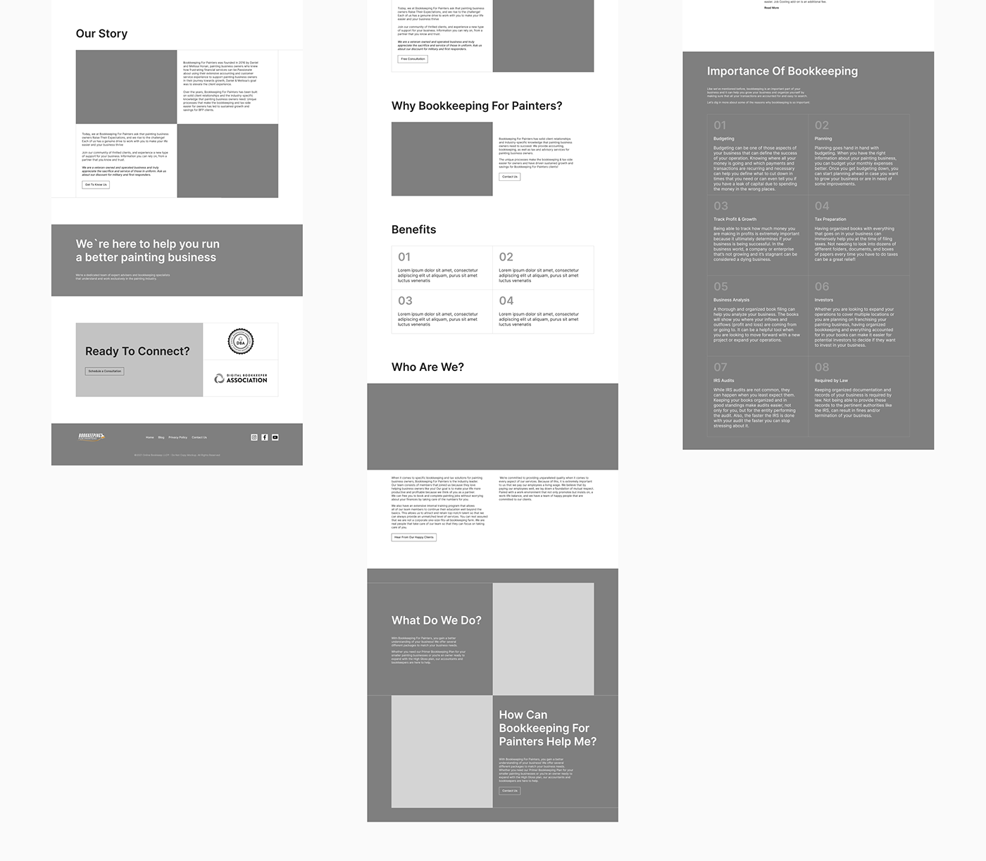 business company Corporate Design corporate website landing page minimalist modern redesign UI/UX ux
